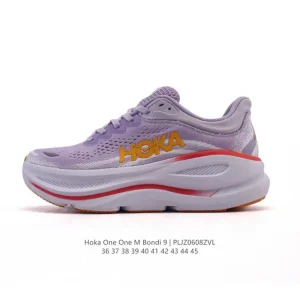 HOKA Bondi 9 Men's and Women's Cushioned Running Shoes