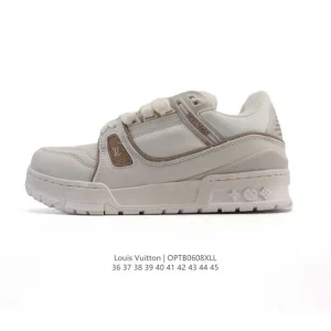 Louis Vuitton Trainer Sneaker Low Top Fashion Luxury Shoes