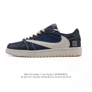 Nike Air Jordan 1 Low OG SP Military Blue Reverse Swoosh