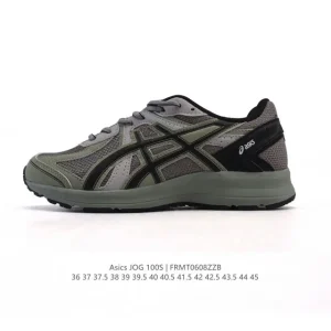 ASICS Jog S Unisex Lifestyle Sneaker in Mint Green with Reflective Details