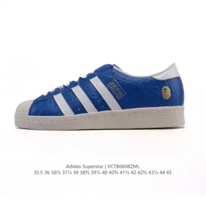 Bape x Adidas Originals Superstar 80S Lifestyle Shoes
