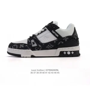 Louis Vuitton Trainer Sneaker Low Top Fashion Luxury Shoes