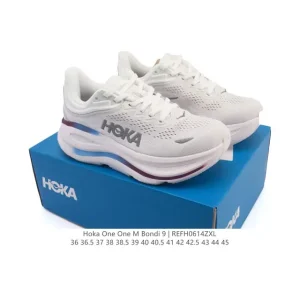 HOKA Bondi 9 Men's and Women's Lightweight Cushioned Running Shoes