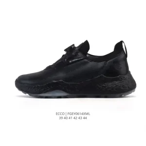 ECCO Men's Outdoor Hiking Sneakers Lightweight Breathable Lace-up Shoes
