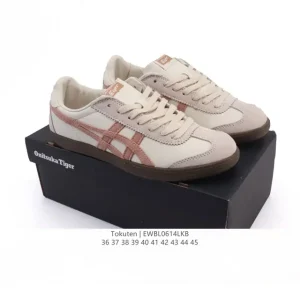 ASICS Tokuten Unisex Retro Running Sneaker Leather Low-Top