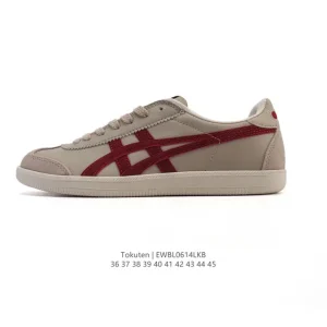ASICS Tokuten Unisex Retro Leather Sneakers for Men and Women