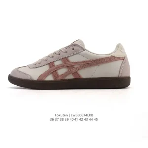 ASICS Tokuten Unisex Retro Running Sneaker Leather Low-Top Shoe
