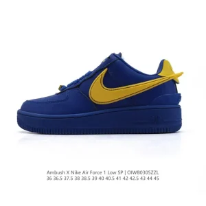 Nike Air Force 1 Low Ambush Collaboration Leather Sneakers