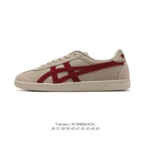ASICS Tokuten Unisex Retro Leather Sneakers for Men and Women