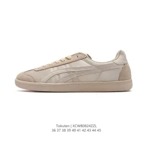 ASICS Tokuten Unisex Retro Running Sneaker Leather Low-Top Shoe