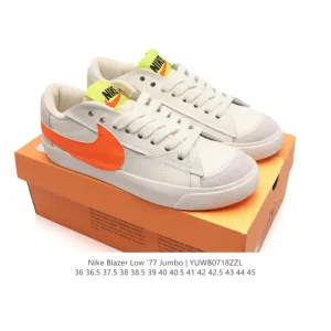 Nike Blazer Low '77 Jumbo Vintage Sneakers with Suede and Gum Sole