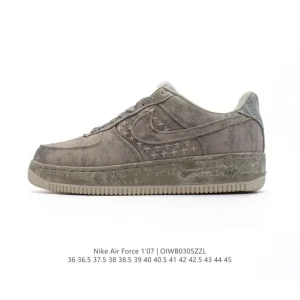Nike Air Force 1 '07 Low DV4246 White Leather Sneakers