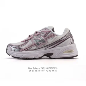 New Balance Mr740 Vintage Grey and Blue Running Shoes