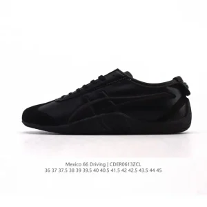Onitsuka Tiger Mexico 66 Driving Shoes Classic Leather Sneakers for Men and Women