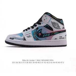 Nike Air Jordan 1 Mid Men's Women's Basketball Shoes