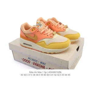 Nike Air Max 1 Men's and Women's Running Shoes with Visible Air Cushioning