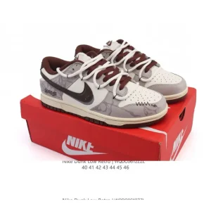 Nike Dunk Low Retro Vintage Basketball Shoes for Men