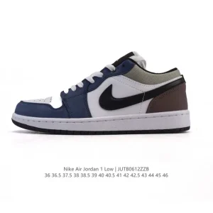 Jordan Air 1 Low Retro Casual Basketball Shoes with Air Cushion