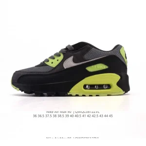 Nike Air Max 90 Vintage Leather Running Shoes for Men and Women