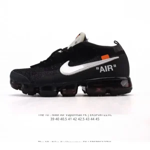 Nike Air Vapormax Fk Flyknit Running Shoes with Full-Length Air Cushion