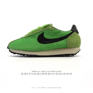 Stussy x Nike LD-0 Action Green Retro Running Shoe