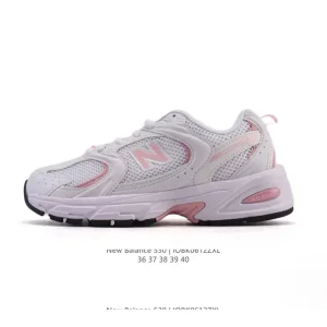 New Balance 530 Women's Retro Running Shoes with Thick Sole and Cushioning