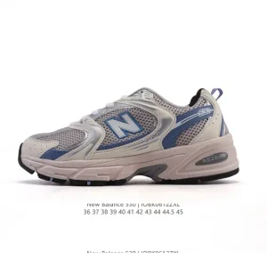 New Balance 530 Vintage Running Shoes with Thick Sole and Cushioning