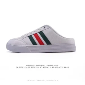 Adidas VS Set Mule Slip-On Canvas Shoe for Men and Women