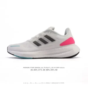 Adidas Pureboost 22 Women's Running Shoes with Boost Midsole and Breathable Mesh Upper