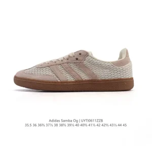 Adidas Samba Og Shoes Classic White T-Toe Sneakers for Women