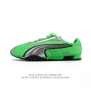 PUMA H Street Leather Mesh Vintage Low Top Durable Sneakers