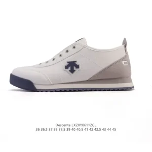 Descente Chron Retro Canvas Sneakers for Men and Women