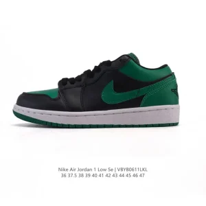 Jordan AJ1 Low Retro Low-Top Basketball Shoes with Air Cushion