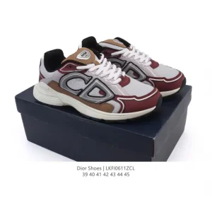 Dior D-Connect Chloroprene Rubber Sneakers with Transparent Rubber Inserts