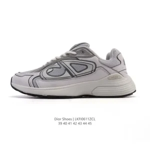 Dior D-Connect Chloroprene Rubber Sneakers with Transparent Rubber Inserts