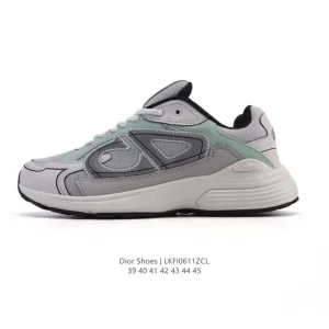 Dior D-Connect Chloroprene Rubber Sneakers with Transparent Rubber Inserts