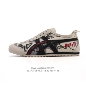 ASICS Onitsuka Tiger Mexico 66 Slip On Canvas Shoes