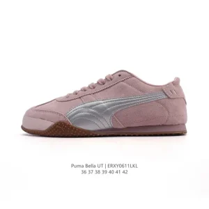 Puma Bella Ut Leather Low Top Lifestyle Sneakers with Softfoam+