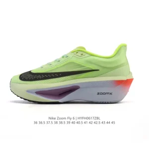 Nike Zoom Fly 6 Marathon Carbon Plate Running Shoes Men Women
