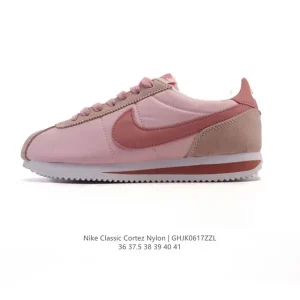 Nike Classic Cortez Nylon Women's Athletic Shoes Waterproof Lightweight Cushioning