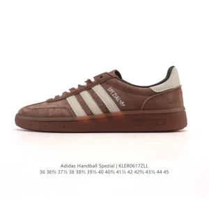 Adidas Handball Spezial Low Cut Leather Sneakers Classic Three Stripes