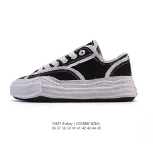 Mmy Maison Mihara Yasuhiro Original Sole Canvas Low Blakey Sneakers