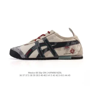 ASICS Onitsuka Tiger Mexico 66 Slip On Canvas Shoe