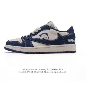 Jordan Air 1 Low OG SP Military Blue Reverse Swoosh 2025 Snake Year Edition