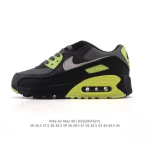 Nike Air Max 90 Men's Running Shoes Leather Mesh Vintage Style
