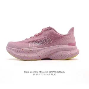 Hoka Mach 6 Running Shoe Lightweight Responsive Cushioning