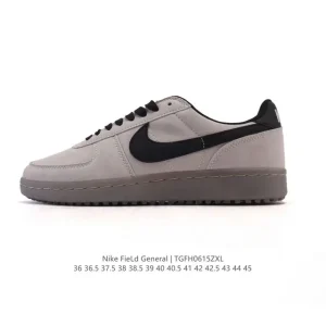 Nike Field General 82 SP Low-Top Retro Basketball Shoe White Red Black