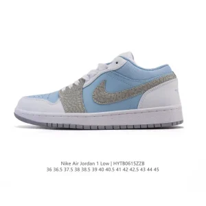 Jordan Air 1 Low Retro Classic Leather Basketball Shoes
