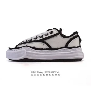 Mmy Maison Mihara Yasuhiro Blakey Canvas Low Sneakers