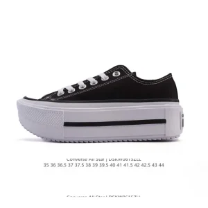 Converse Chuck Taylor All Star Lift Thick Sole Unisex Canvas Sneakers